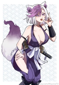 Yuzuriha outfit hell s paradise patreon sfw n 20 art mamemiya819