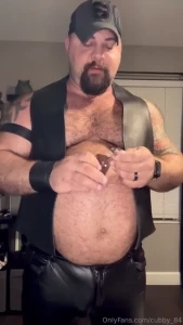 Got some leather out in preparation for folsom weekend