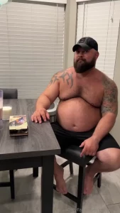 Cubby gets real stuffed on this snack