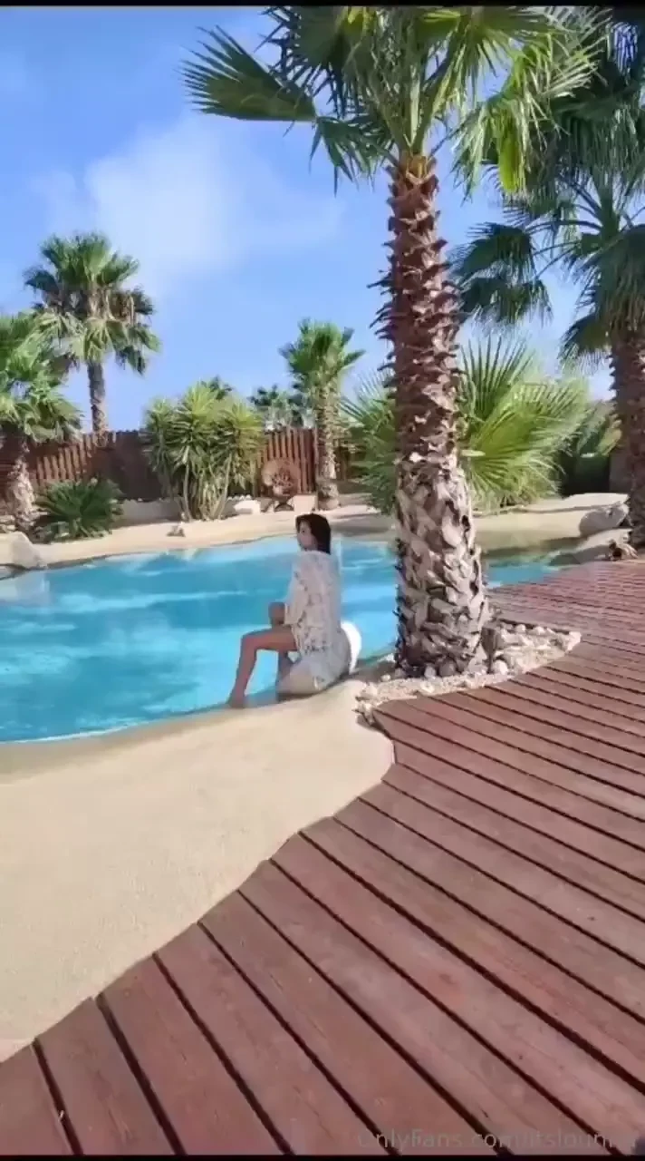 Backstage de mon shooting la piscine 