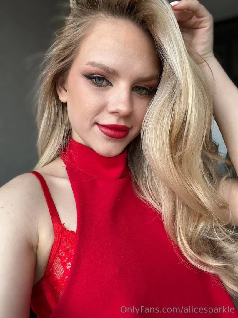 All dressed up like a cherry on top do you want a bite 