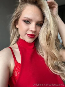 All dressed up like a cherry on top do you want a bite