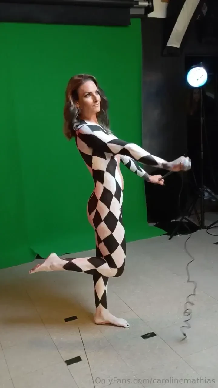 Unedited pics and video from my freddie mercury body paint shoot 