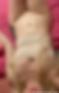 Do you think i look cute eden fyp cute blonde kawaii pussy young fit