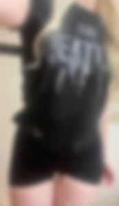 Fit check of the day eden fyp fitcheck young blonde cameltoe sfw