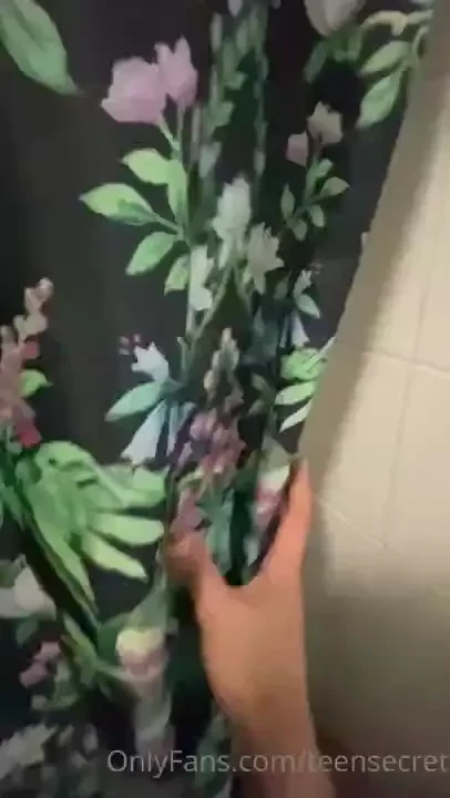 Sneaking up on me in the shower 
