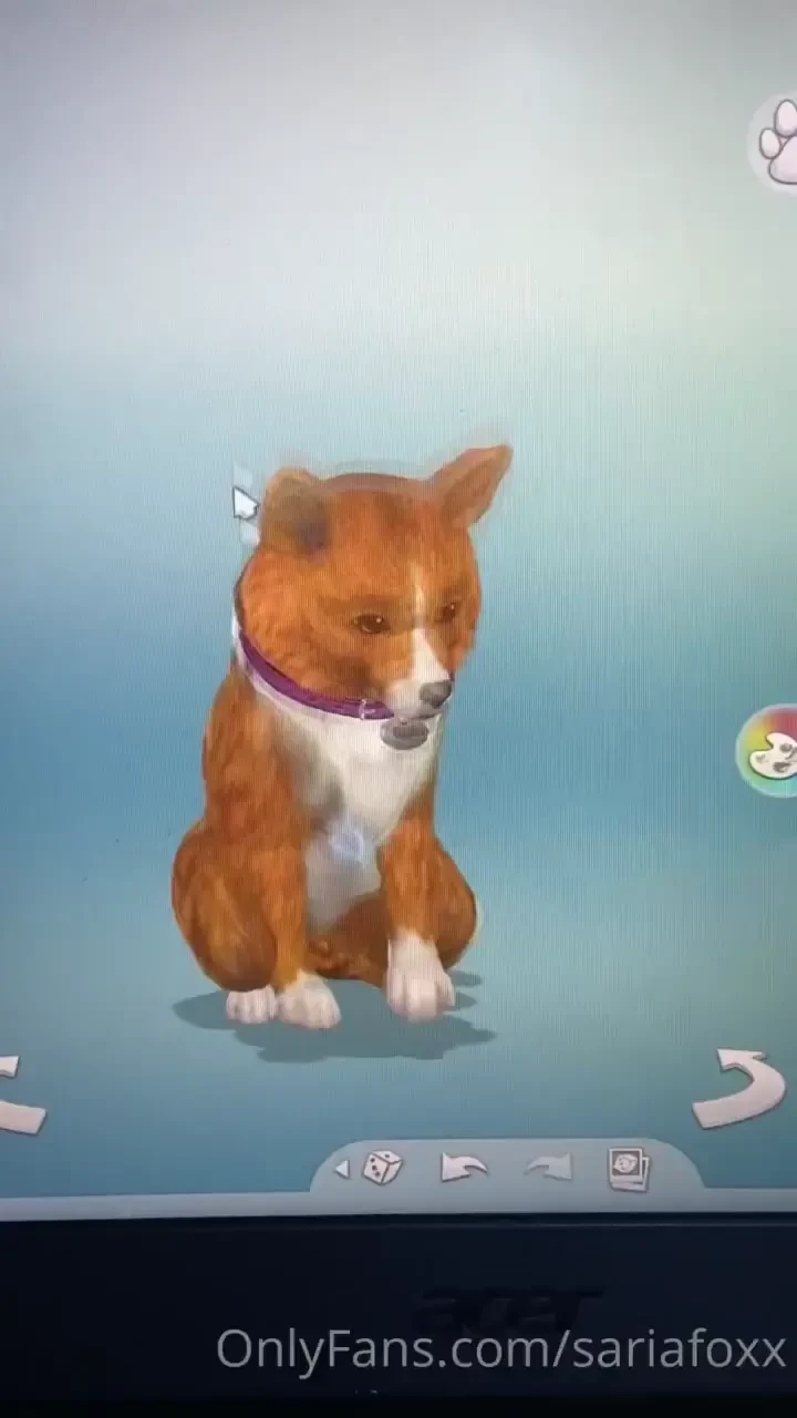 I made evie in sims4 