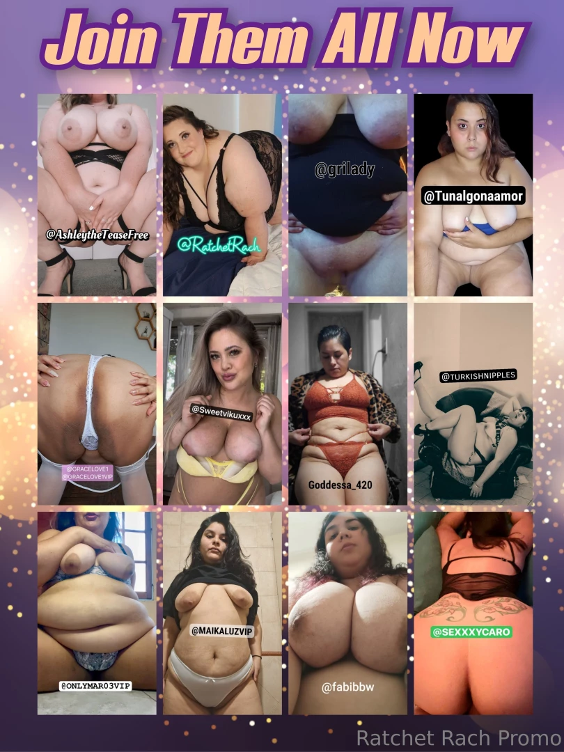 4 ashleytheteasefree ratchetrach grilady tunalgonaamor gracelove1 