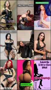 Top femdom queens - subscribe amp serve them now 6h advert