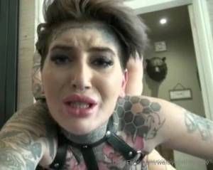 He is right up my ass barebackk