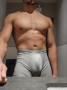 Have you been good today should daddy give you a treat