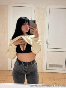 She has the sexiest boobs natural wants to make you cum babe_mishelly part 58