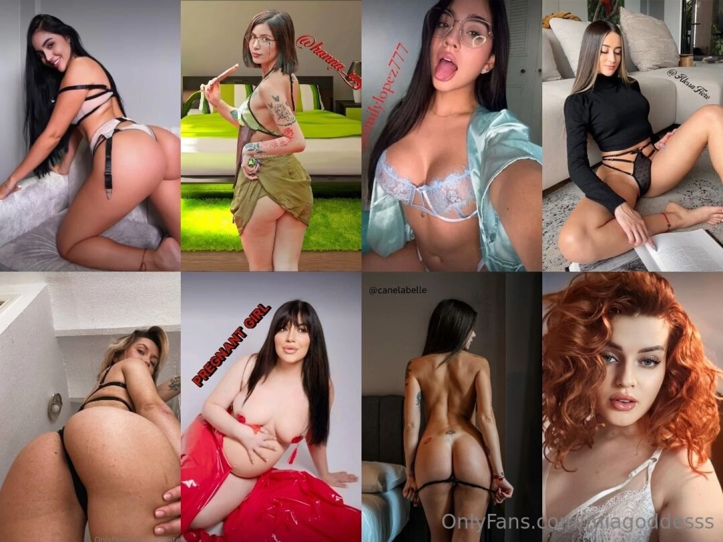 Abbyraay hanna_ray emilylopez777 alessafiore palmstesha candiceblack1 