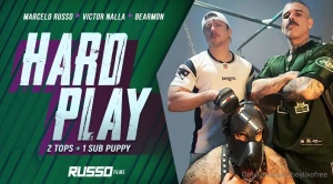 Hard play 2 friends watching p rn together starting to makeout things