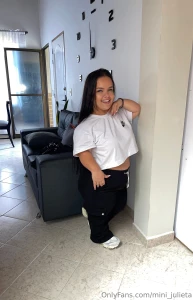 The model wants your hands to oil her up