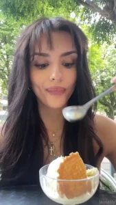 Starting my sunday with some white chocolate amp pistachio ice cream