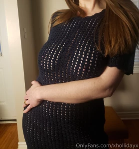 Family was down over the holidays so i wasn t able to dress the way i