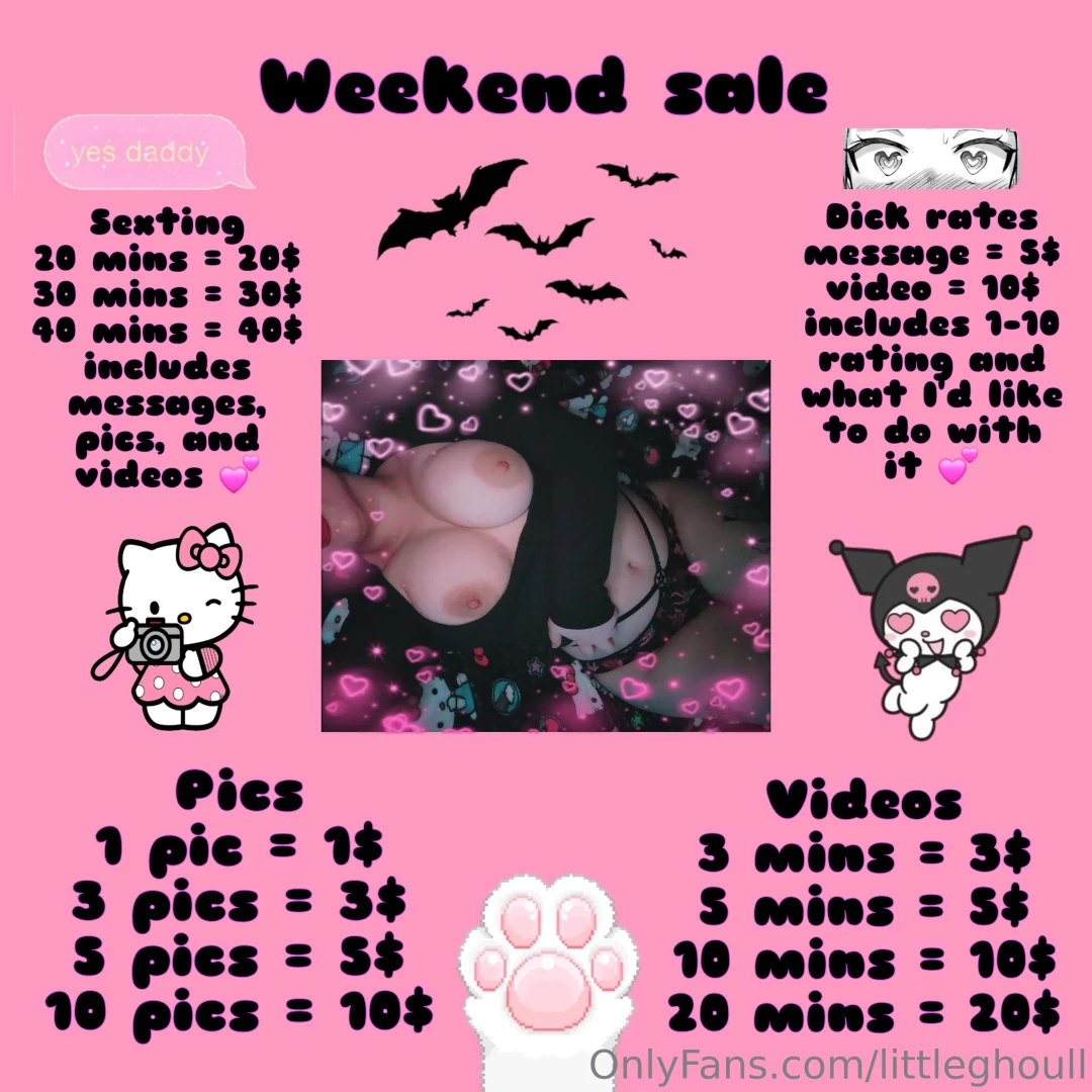 Message me if you re interested in anything 