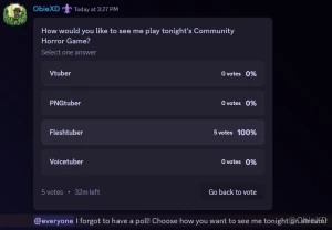 Well i guess they want to see me cry and scream tonight when i stream