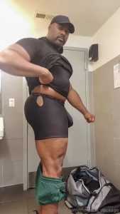 Another leg day casualty these compression briefs never stood a chance