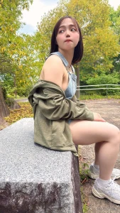 The sun felt extra warm today so i just had to step out and be a lil