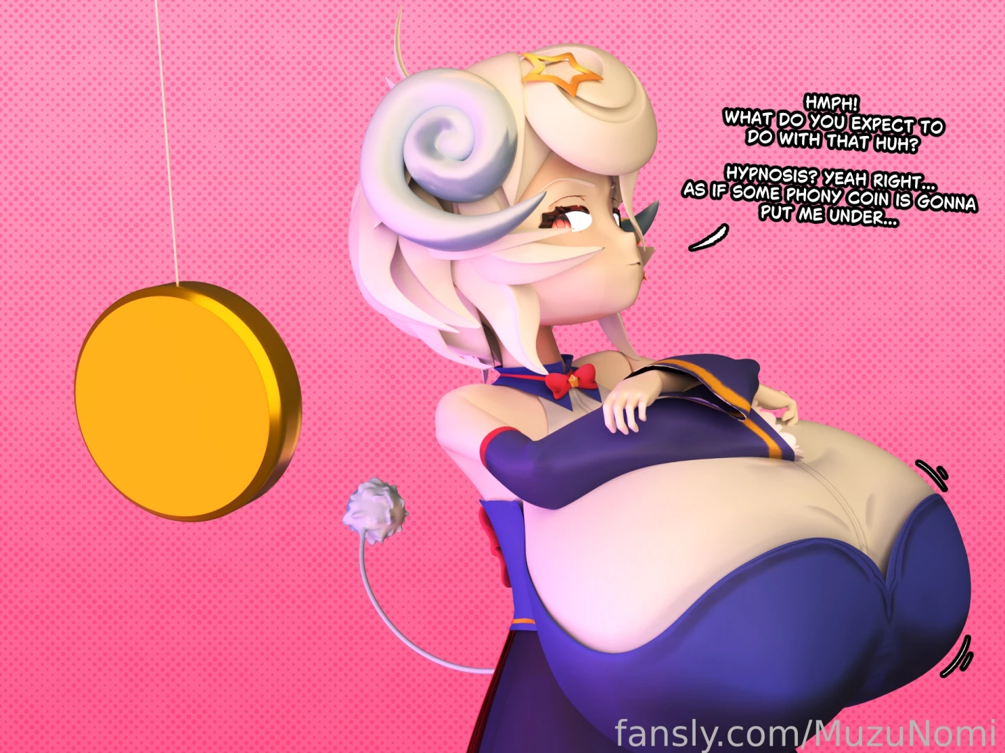 Big bouncy hypnosis 1 4 what you think you can hypnotize me pssh- 