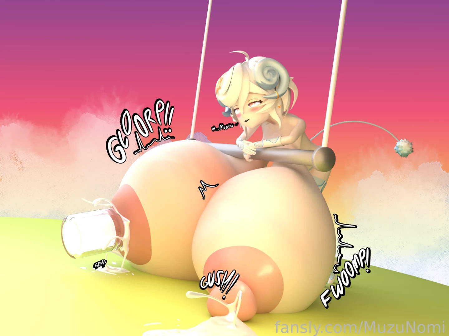 Milking time 3 4 looks like she is making a lot of milk now why don t 