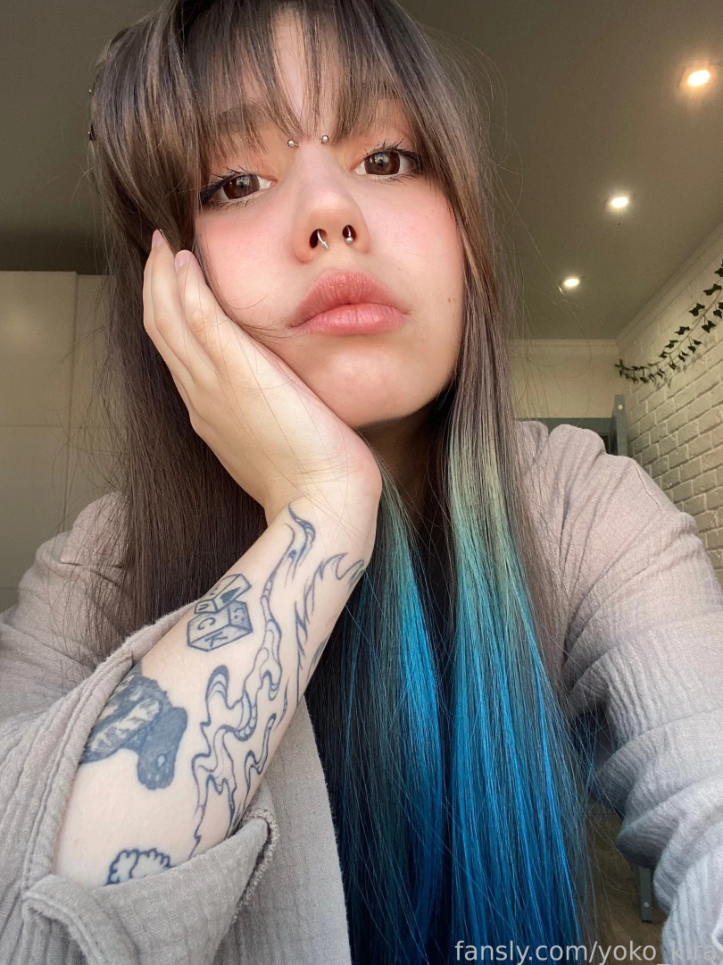 My face when i see your cock ahegao tongue saliva pierced cute egirl part 2 