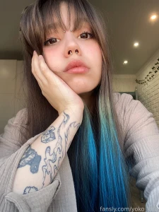 My face when i see your cock ahegao tongue saliva pierced cute egirl part 2