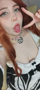 Foryou young cute waifu weeb boobs teen tattoo ahegao piercing cosplay part 2
