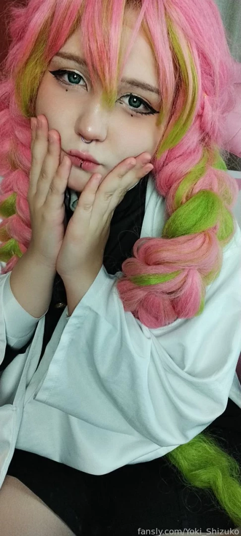 Foryou young cute waifu weeb teen cosplay kanrojimitsuri mitsuri 