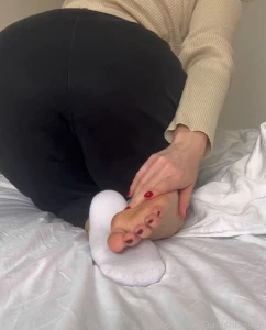 Both taking of my ankle socks and pants sweet combo part 2