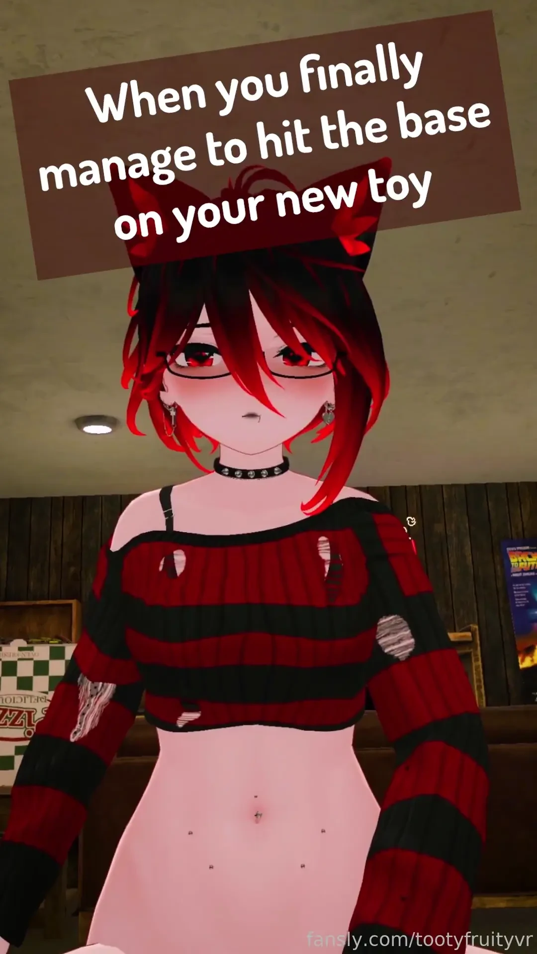 She s so proud of herself look at that 3 --- vr petite 3d catgirl cute 