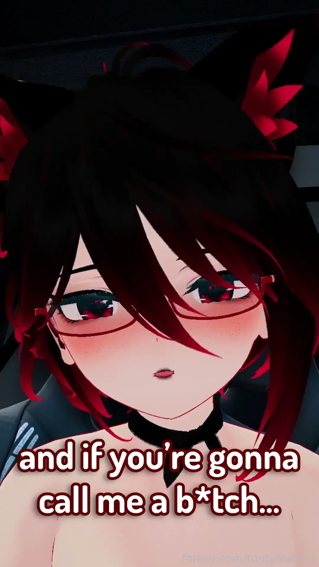 I think she likes being called names --- vr tiktok cute petite 