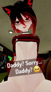I love daddy --- vr pov riding smalltits catgirl hentai lewdtuber