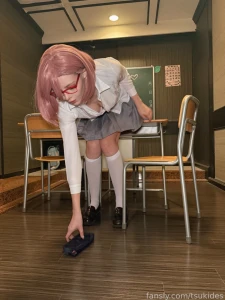 Front or back cosplay nsfw anime egirl sexy tights stockings booty part 1