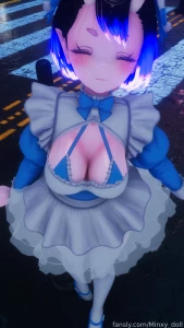 Im the cutest maid ever gt lt vr maid outdoors butt panties skirt rain part 1