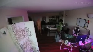 I forgot my security cam was on