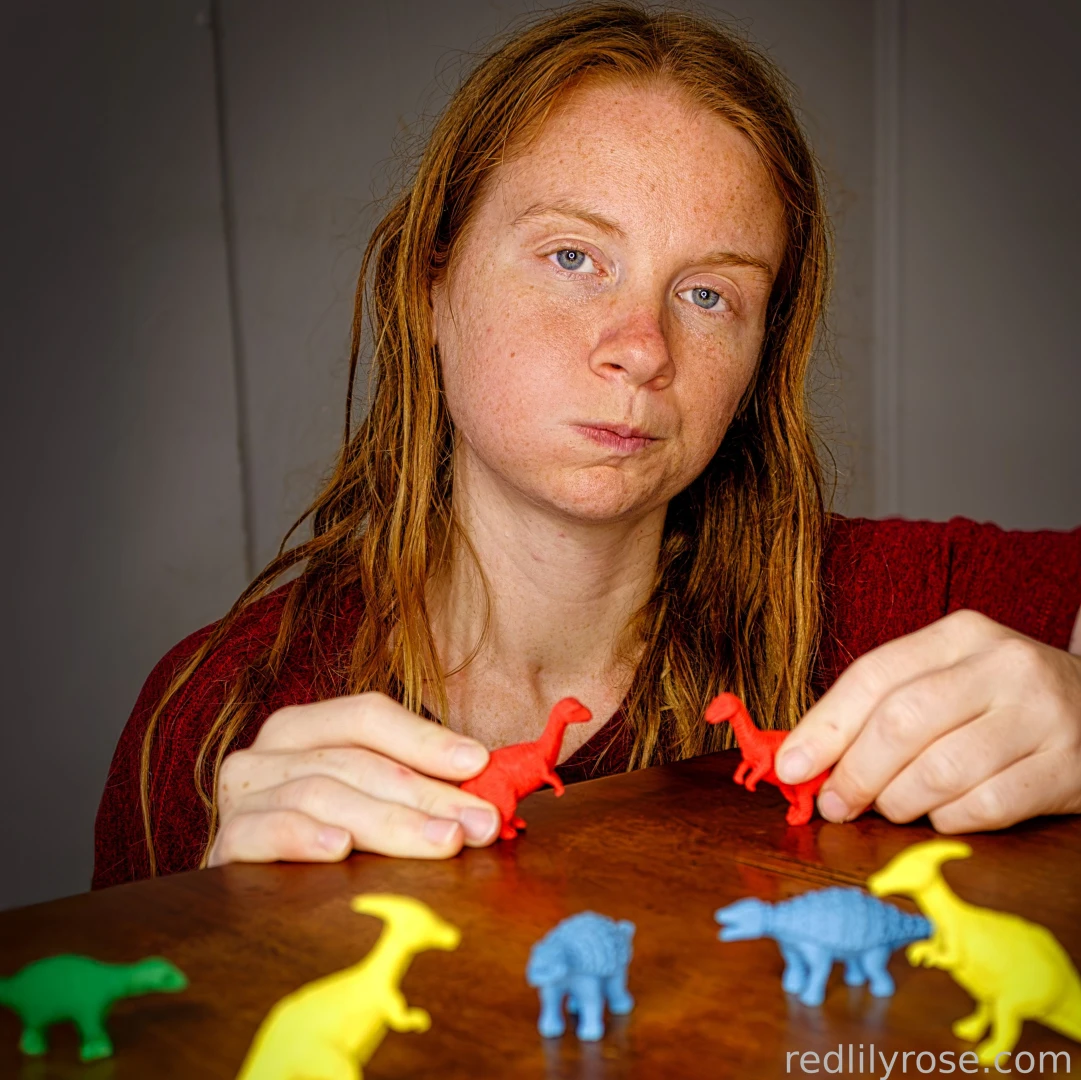 Redhead vs red dinos who s fierier pale geeky geek petite hotmom 