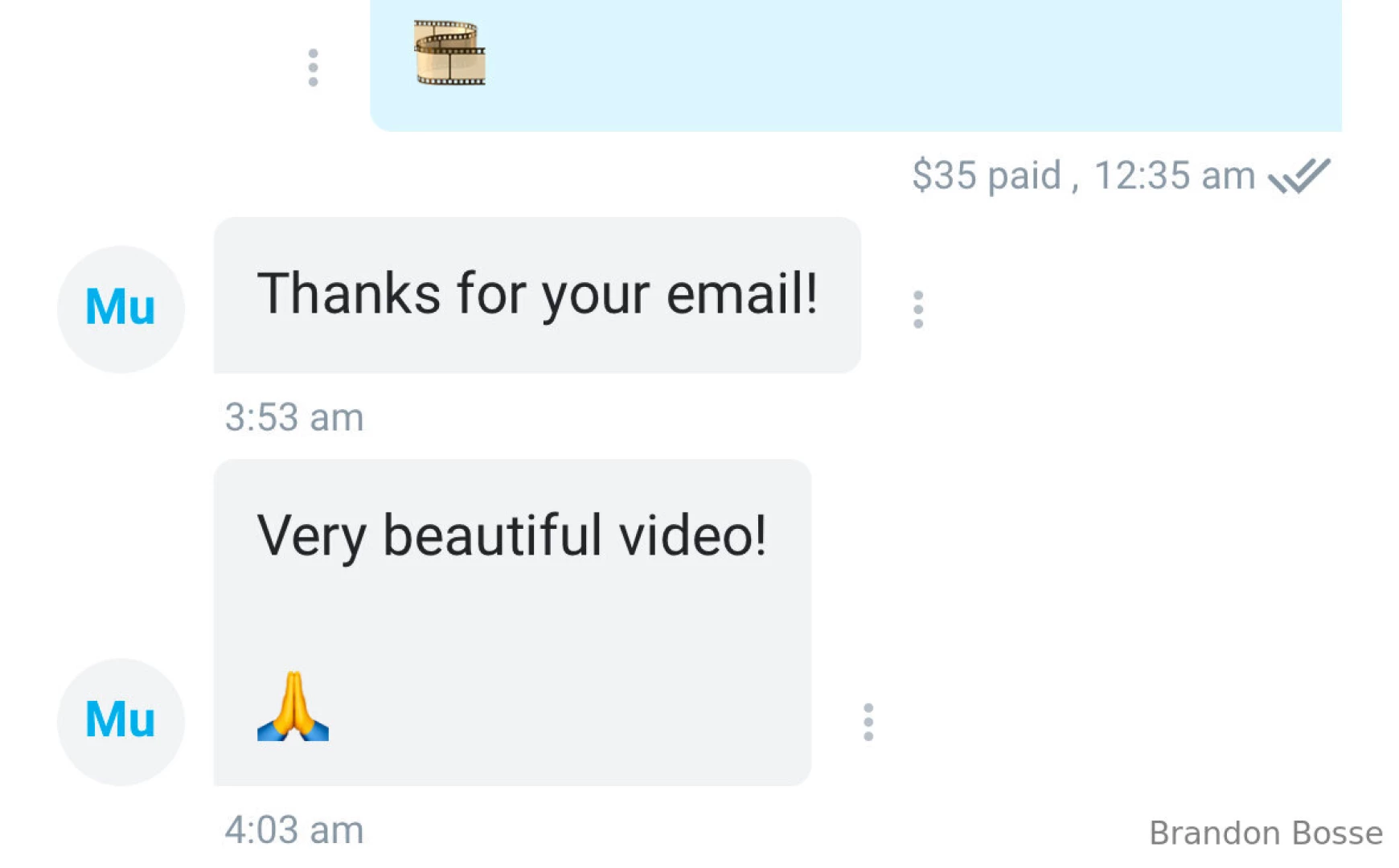 Client satisfaction guaranteed thank you for your support i m glad you part 2 