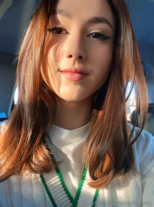 Messy hair cozy sweater and thoughts softer than silk