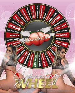 Spin tip and win 10 for 1 spin 15 for 2 spins 20 for 3 spins every part 1