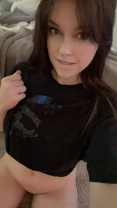 Good morning i m wearing nothing but a tshirt you should feel how part 1