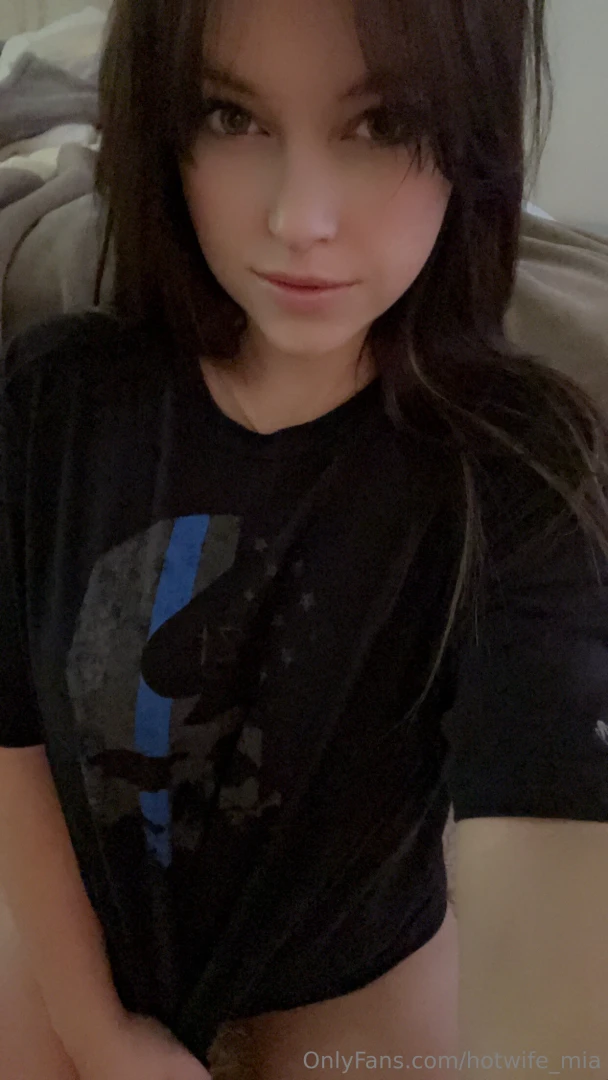 Good morning i m wearing nothing but a tshirt you should feel how 