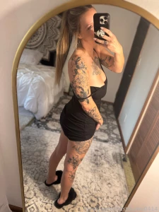 Good morning inked tattoos altgirl egirl curvy thick slimthick bigtits part 1