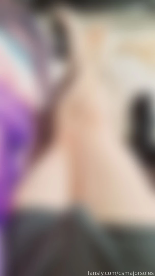 Holding socks 3 feet soles socks femboy 