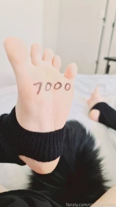 7000 followers reached on twitter 3 femboy soles feet stirrups