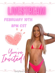 Who s ready make sure to clear your calendars