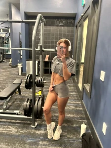 Gym glow hits different part 1
