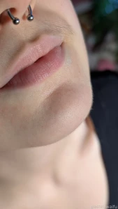 Do you have a thing for mouths tongues and upper lip hair these are part 1